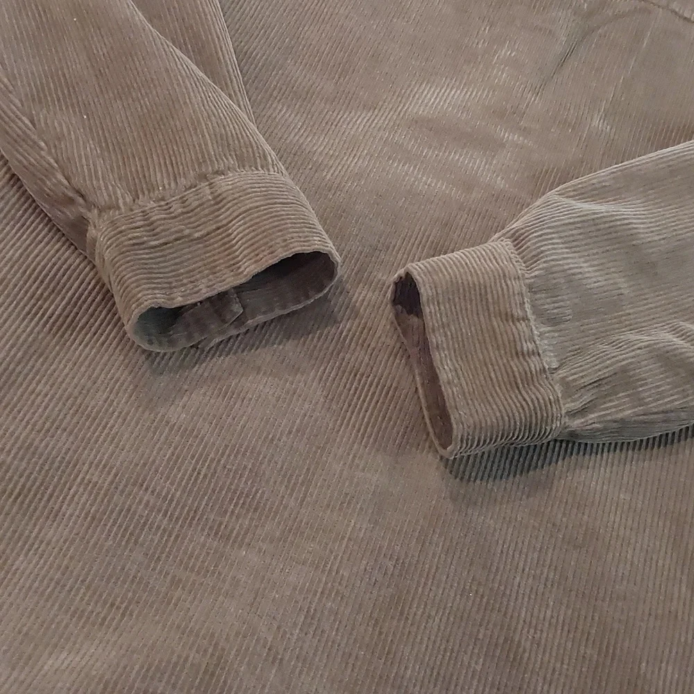 Kensie Jeans Green Button Down Corduroy Over Shirt Jacket Mens Size L - Picture 12 of 13